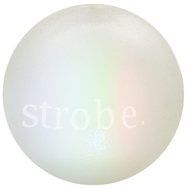 Planet Dog Orbee-Tuff Strobe Interactive Blinking LED Light Up Durable Ball Dog Toy - Carousel image #1