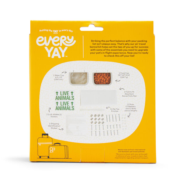 EveryYay Air Travel Dog Kennel Essentials Kit