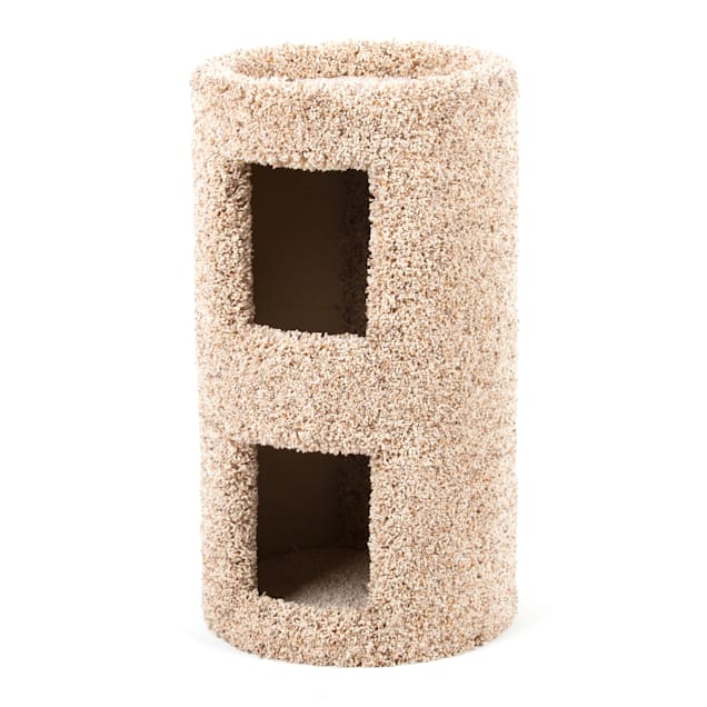 Serene Feline Double Decker Cat Condo, 24.5" H - Carousel image #1
