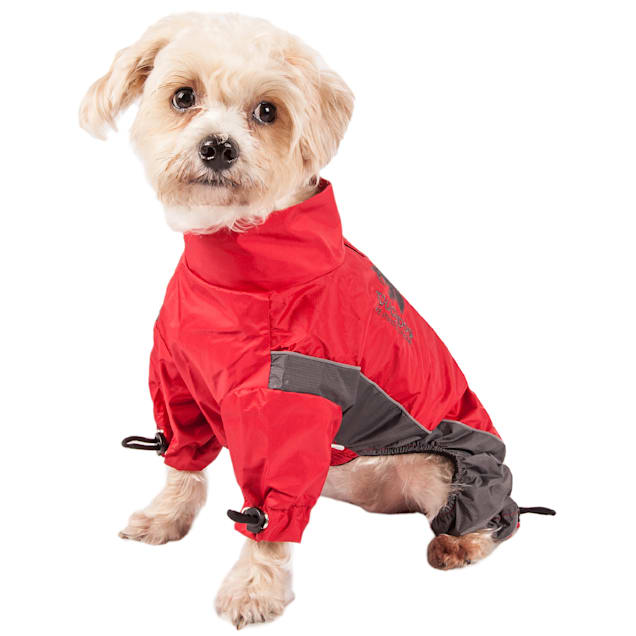 Touchdog Red Quantum Ice Full Bodied Adjustable and 3M Reflective