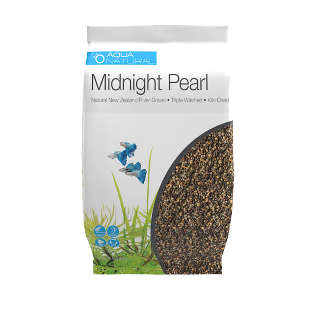 Aqua Natural Midnight Pearl Gravel, 10 lbs.