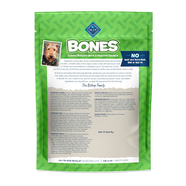Blue buffalo dental bones small hot sale
