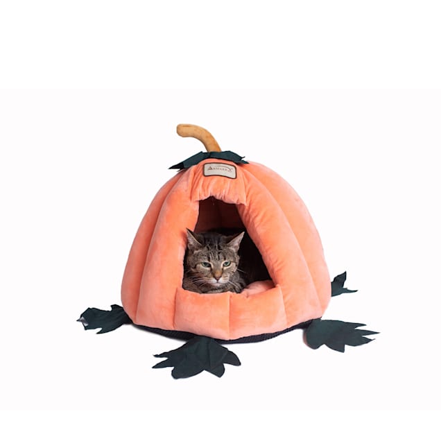 Armarkat Pumpkin Shape Model C85CCS Cat Bed, 20" L X 20" W X 16" H - Carousel image #1
