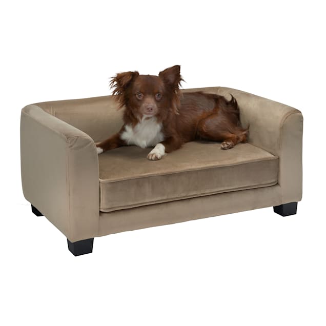 Enchanted Home Pet Beige Surrey Pet Sofa, 26" L X 16" W - Carousel image #1