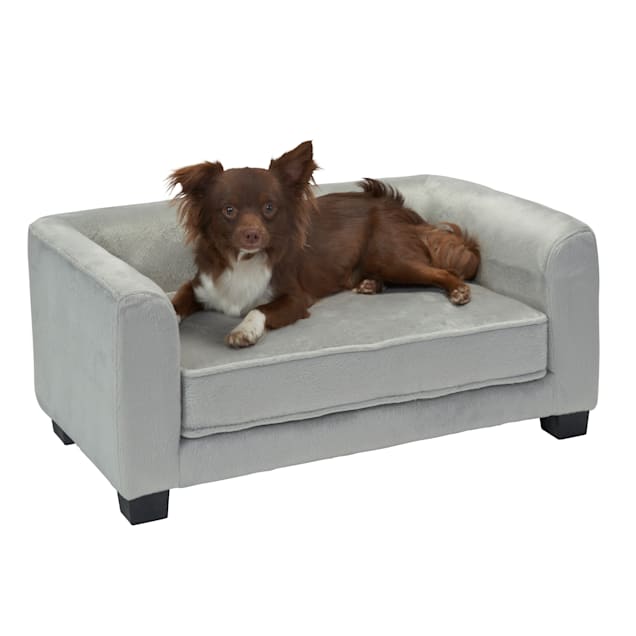 Enchanted Home Pet Grey Surrey Pet Sofa, 26" L X 16" W - Carousel image #1
