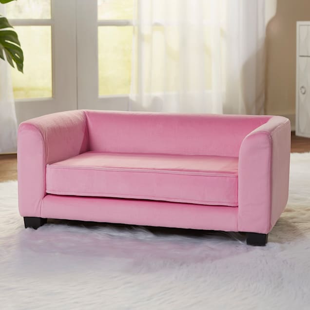Pink shop pet sofa