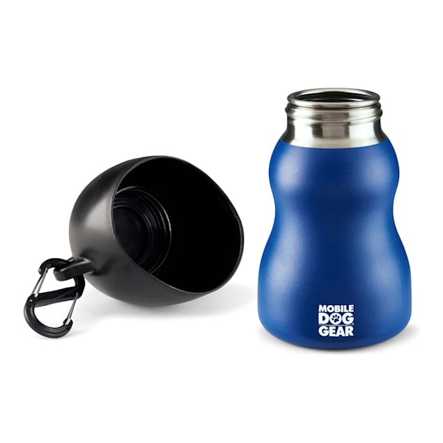 Mobile Dog Gear Blue Water Bottle 9.5 oz. Small Petco