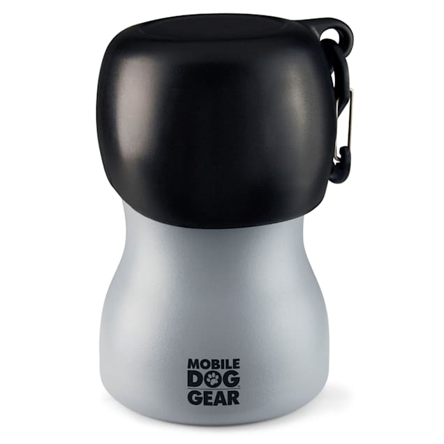 Mobile Dog Gear Gray Water Bottle, 9.5 oz., Small - Carousel image #1