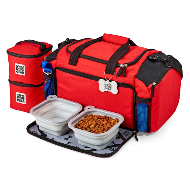 Travel bag for dog stuff sales