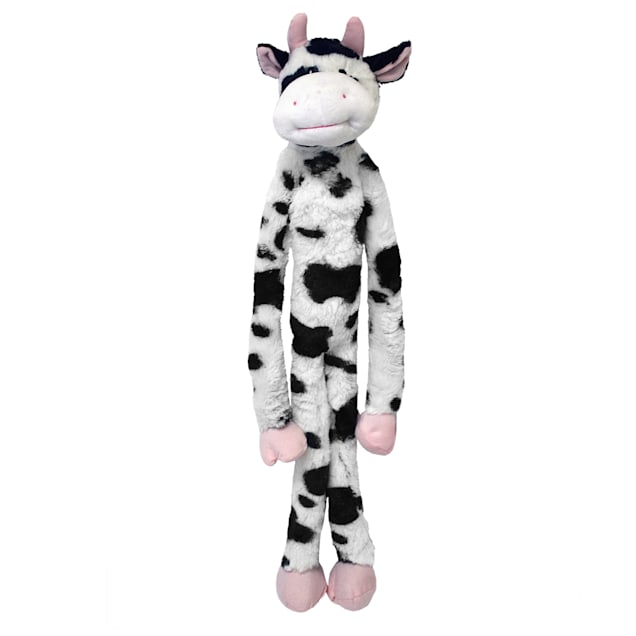 Multipet Swingin' Slevins Cow Plush Dog Toy, XX-Large - Carousel image #1