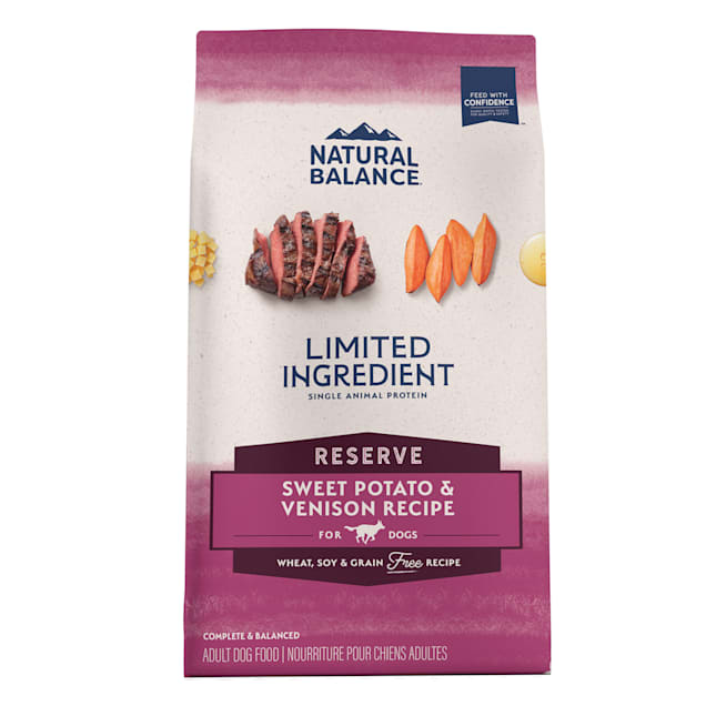 Natural balance limited ingredient cheap sweet potato and venison