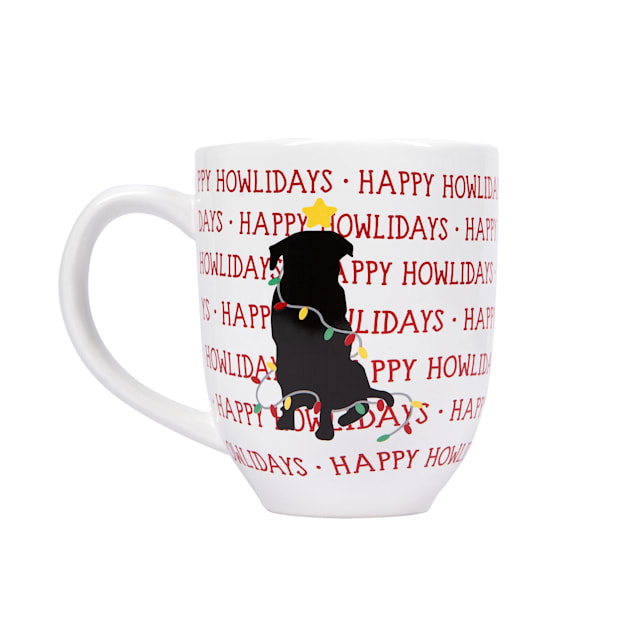 Great Dane Harlequin Cropped Garden Party 15 Oz Black Coffee Cup Mug For Extreme Animal Lovers! Dog and Cat Pet Gift