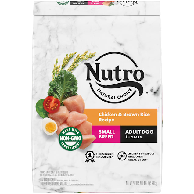 Nutro Natural Choice Chicken & Brown Rice Recipe Small Breed Adult Dry Dog Food, 13 lbs. - Carousel image #1