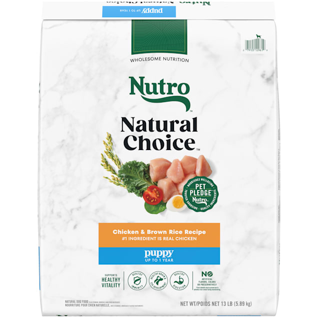 NUTRO NATURAL CHOICE Puppy Dry Dog Food Chicken Brown Rice