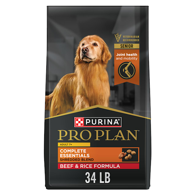 Purina Pro Plan Complete Essentials Shredded Blend Beef & Rice Formula