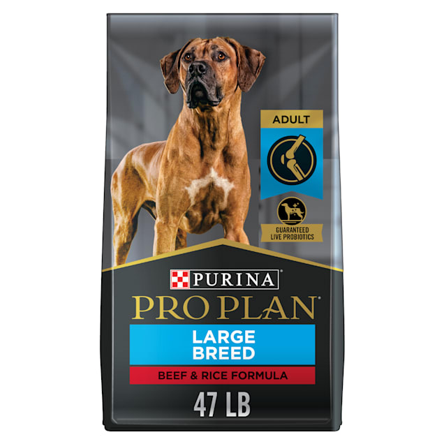Purina Pro Plan Specialized Joint Health and Mobility Beef & Rice Formula Large Breed Adult Dry Dog Food, 47 lbs. - Carousel image #1