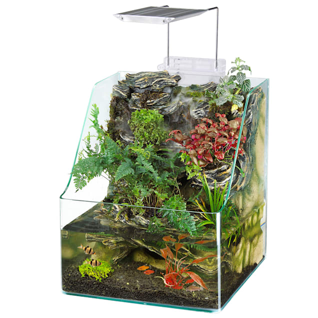 Penn Plax Planting Aquarium Tank, 2.65 Gallon