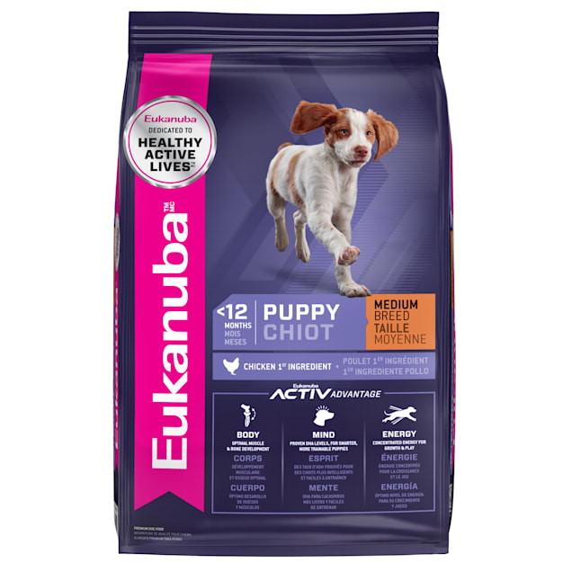 Eukanuba Puppy Medium Breed Dry Food, 4.5 lbs. - Carousel image #1