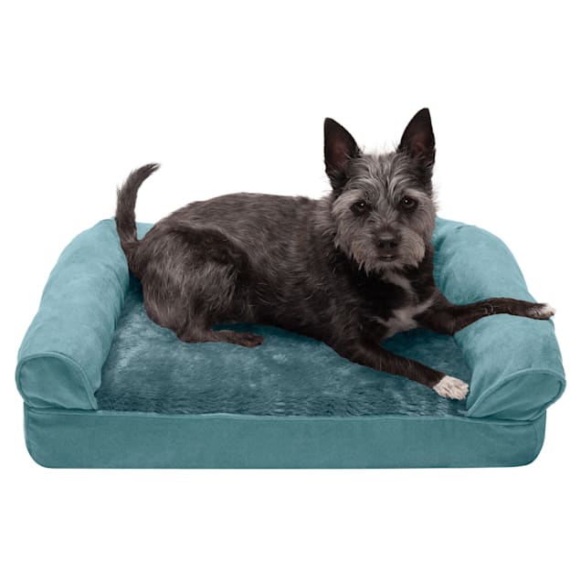 Furhaven plush & suede orthopedic sofa dog & shop cat bed