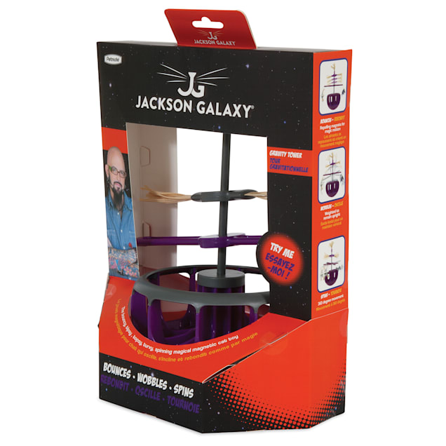 Jackson Galaxy Gravity Tower Cat Toy, Large - Carousel image #1