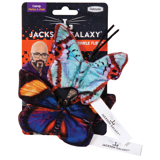 Jackson Galaxy Crinkleflies Cat Toy, Medium - Carousel image #1