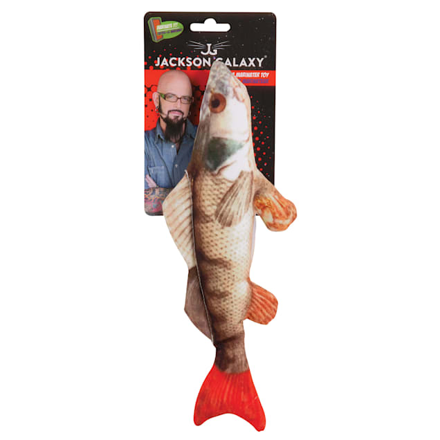 Jackson Galaxy Photo Fish Marinater Toy for Cats, Large - Carousel image #1