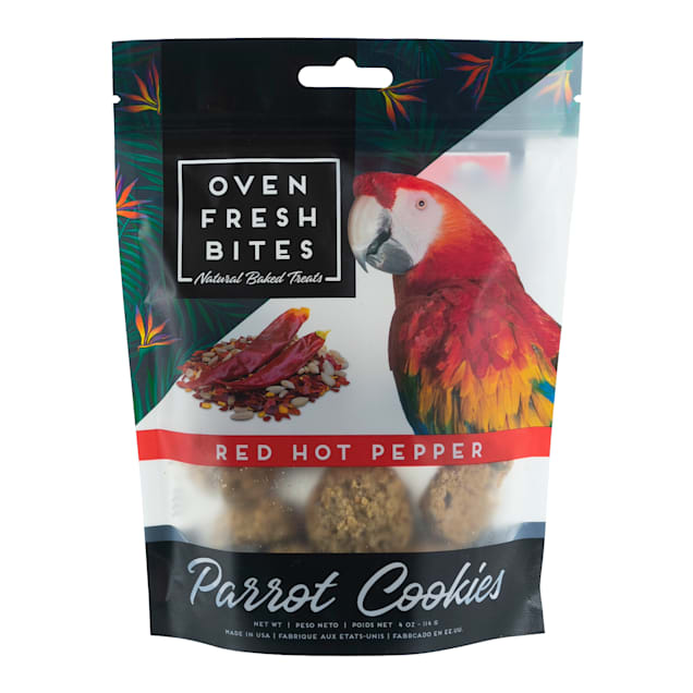 Oven Fresh Bites Baked Birdie Munchies Red Hot Pepper Treats 4 oz
