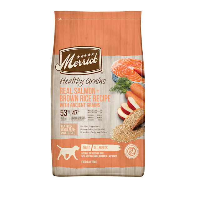 Merrick Classic Healthy Grains Real Beef & Brown Rice Recipe with Ancient Grains Dry Dog Food, 33 lbs. - Carousel image #1