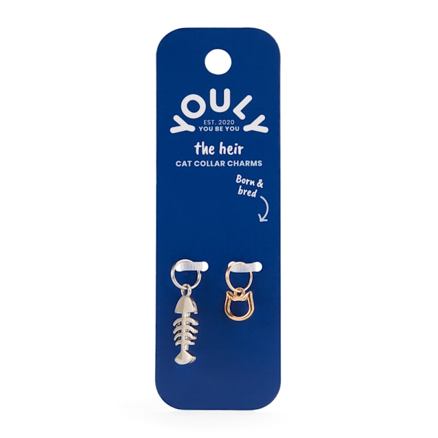 YOULY The Heir Cat Collar Charm Set, Pack of 2 - Carousel image #1