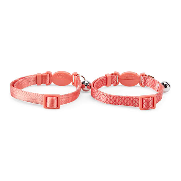 Cat Collar + Flower Set - Color Collection - Fuchsia Pink