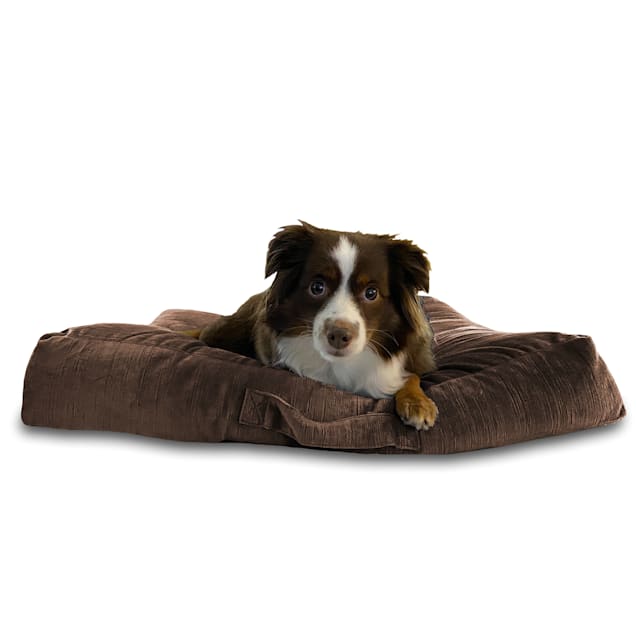 Pure Comfort Brown French Mattress for Dogs, 26" L X 26" W X 5" H - Carousel image #1