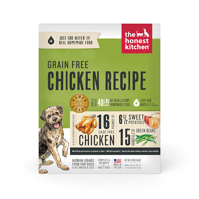 The Honest Kitchen Dehydrated Grain Free Chicken Recipe Dog Food