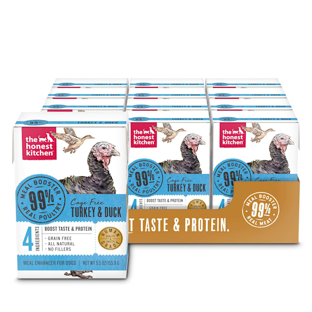 The Honest Kitchen Turkey Duck Wet Dog Food Topper 5.5 oz