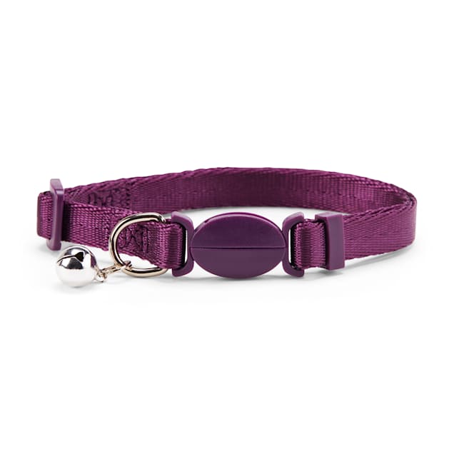 YOULY The Classic Purple Breakaway Large Cat Collar - Carousel image #1