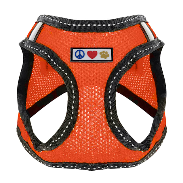 Pawtitas Orange Reflective Dog Harness XX Small Petco