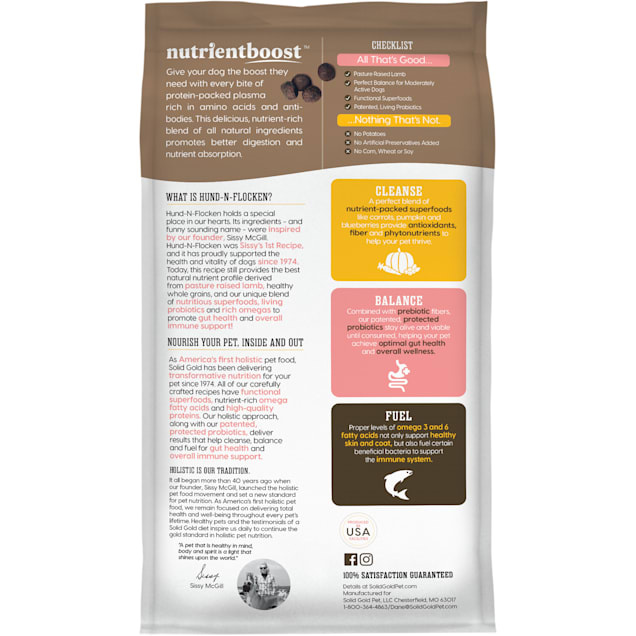 Gold standard dog food best sale