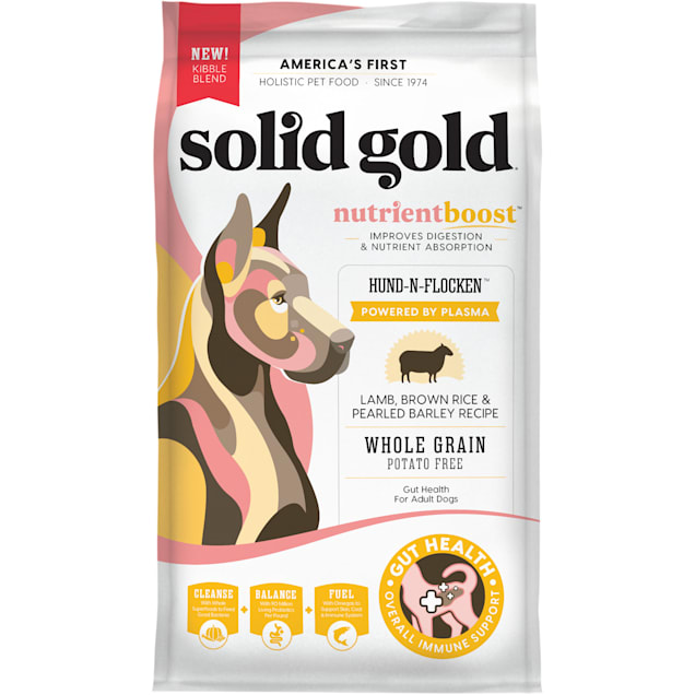 Solid Gold Plasma NutrientBoost Hund N Flocken Lamb Recipe Dry Dog