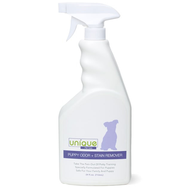Unique Pet Care Puppy Odor + Stain Remover Ready To Use, 24 fl. oz. - Carousel image #1