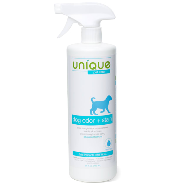 Unique Pet Care Advanced Dog Odor + Stain Remover Ready To Use, 24 fl. oz. - Carousel image #1