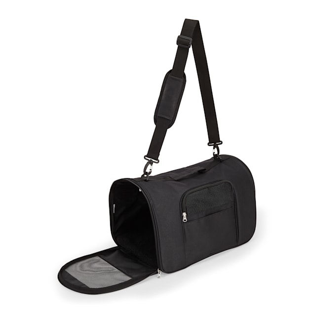 EveryYay Going Places To Go Black Pet Carrier, Small