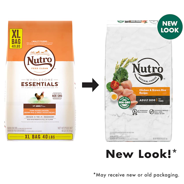 Nutro Natural Choice Chicken & Brown Rice Recipe Adult Dry ...