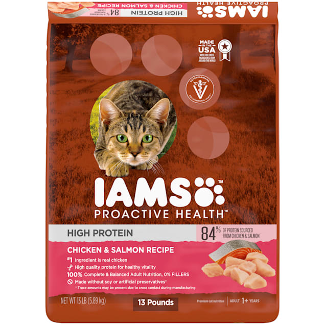 Iams ProActive Health High Protein Chicken Salmon Recipe Adult