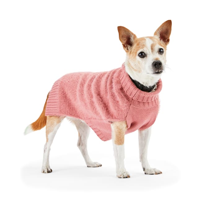 Pink dog sweater online