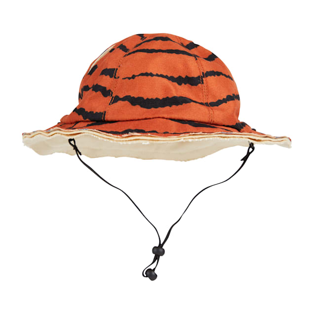 YOULY The Party Animal Tiger-Print Dog Bucket Hat, X-Small/Small - Carousel image #1