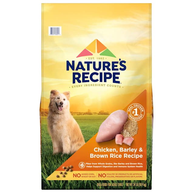 Nature's Recipe Original Chicken & Rice Recipe Adult Dry Dog Food, 24 lbs. - Carousel image #1