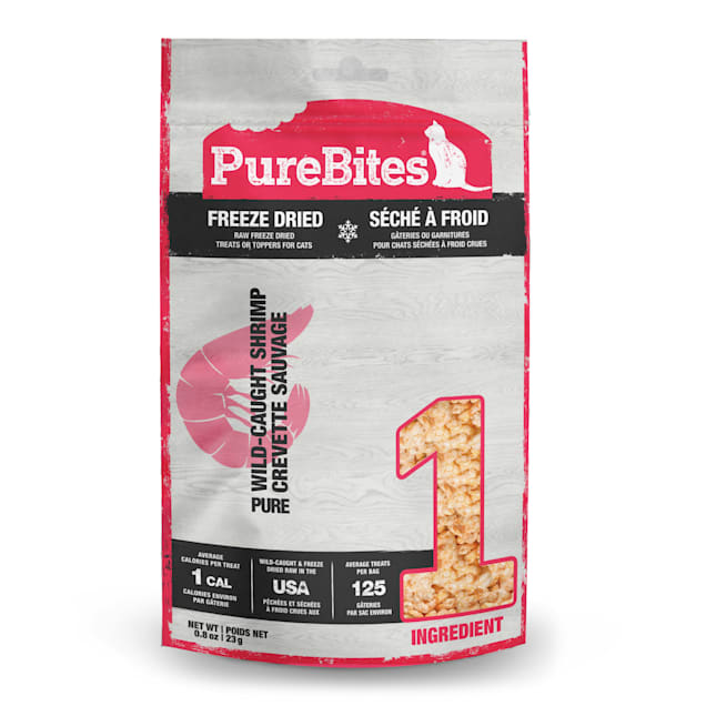 PureBites Freeze Dried Shrimp Cat Treats - 0.8 oz