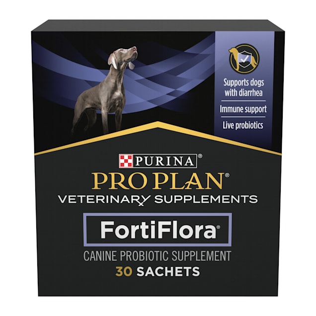 Purina Pro Plan Veterinary Diets FortiFlora Canine Probiotic Powder for Dogs, 1.06 oz., Count of 30 - Carousel image #1