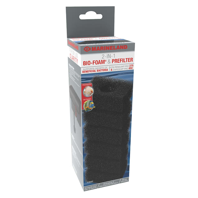 Marineland 2-In-1 Bio-Foam and PreFilter for Biological And