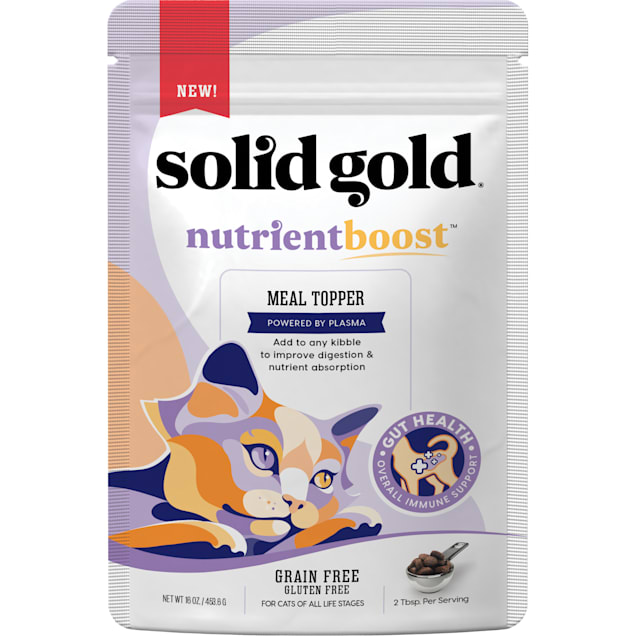 Solid Gold NutrientBoost Meal Topper Dry Cat Food 16 oz