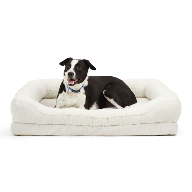 EveryYay Snooze Fest Orthopedic Cuddler Dog Bed, 40" L X 30" W - Carousel image #1